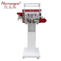 Kamege XD-128 Three Station Save Time Leather Edge Color Painting Machine Horizontal Belt Inking Machine